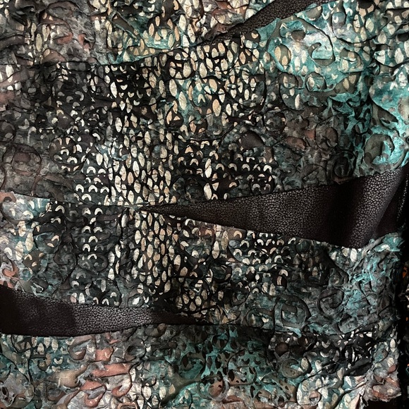 ALBERTO MAKALI Designer Long Sleeve Cocktail Dress - Picture 5 of 5